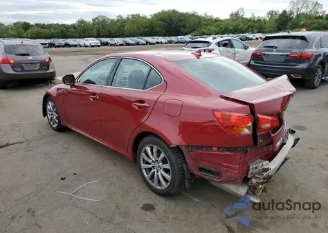 2007 Lexus Is 250 из США, поврежденный, VIN JTHCK262775009995